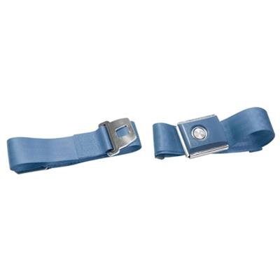 Scott Drake Push Button Seat Belts - SBBLPBSB