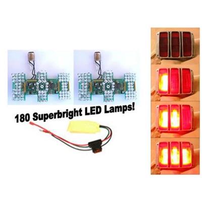Scott Drake LED Sequential Taillight Kits - SD0005UB