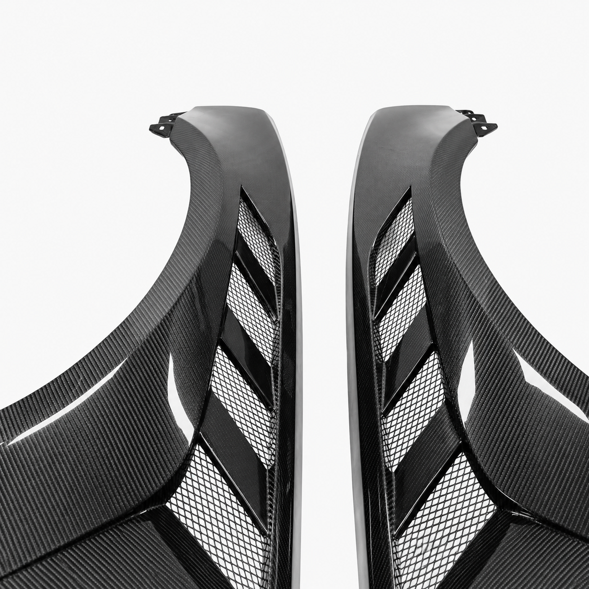 Dry Carbon Fiber Vented Wide Body Fender Flares for Ford Mustang S197