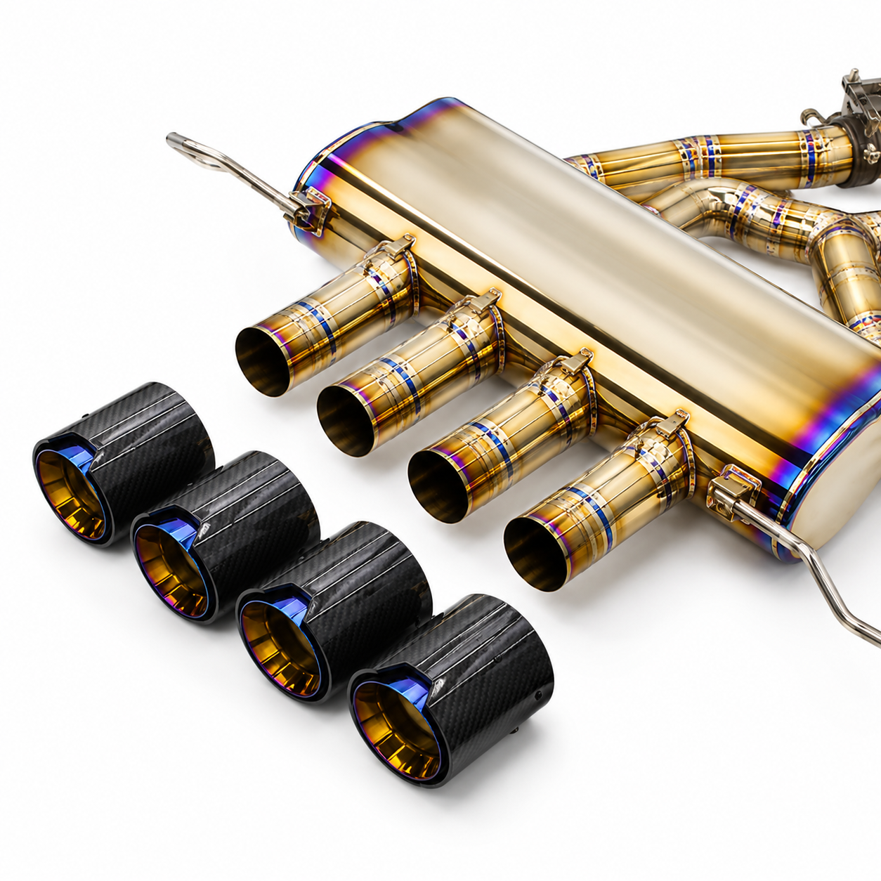 Center Valved Exit Exhaust System for BMW M3 M4 G80 G82 3.0T 19-23