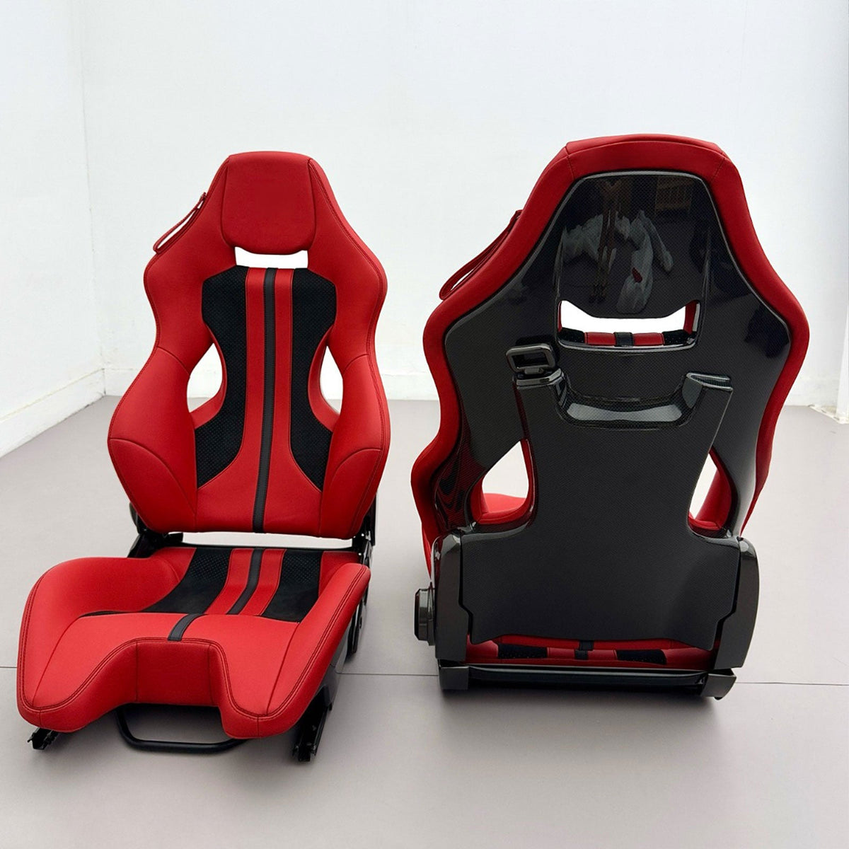 Alcantara Dry Carbon Fiber Racing Seats for Ferrari F430 488 458 F8 F12 SF90 296