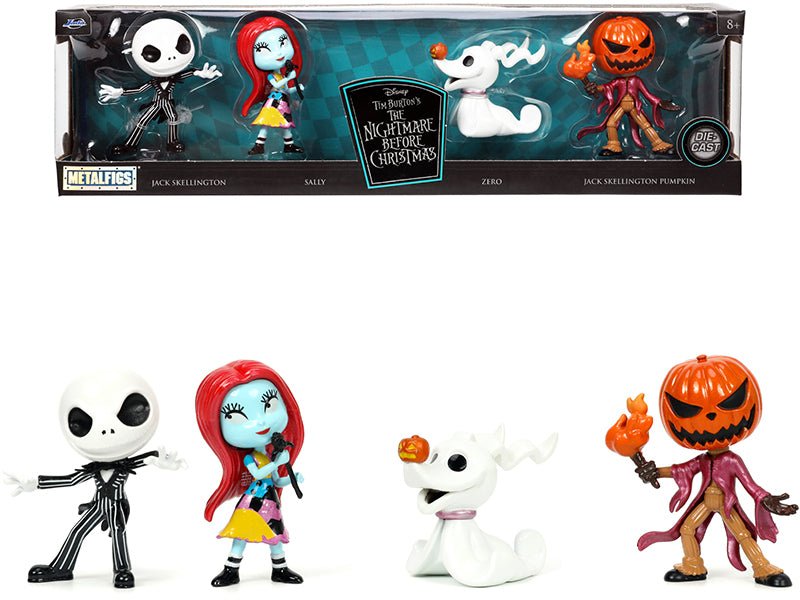 Rapid Vehicles Set of 4 Diecast Figurines (2.5") Tim Burton's "The Nightmare Before Christmas"...