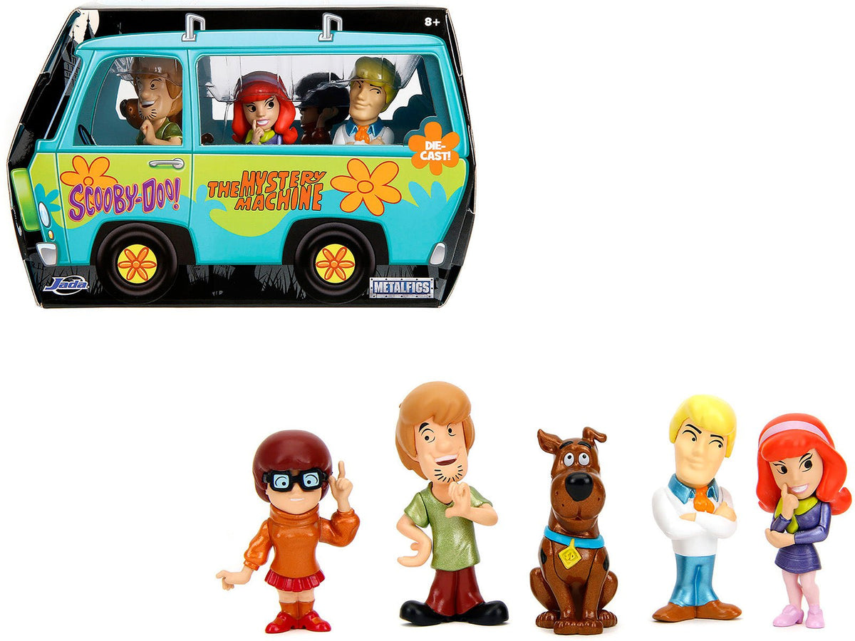 Rapid Vehicles Set of 5 Diecast Figures "Scooby-Doo" TV Series "Metalfigs" Series Diecast Models...