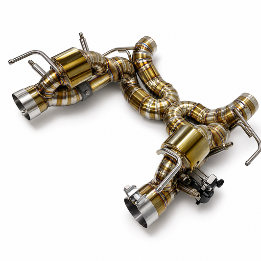 F1 Performance Valved X Pipe Exhaust System for Ferrari SF90 Stradale Spider