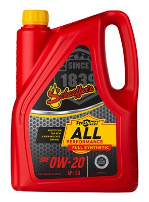 Schaeffer's SynShield All-Performance Full Synthetic Engine Oil - 60200061