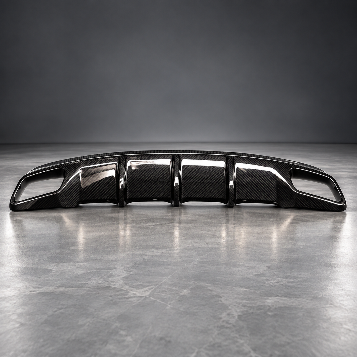Carbon Fiber Performance Rear Diffuser for Mercedes Benz GLA X156