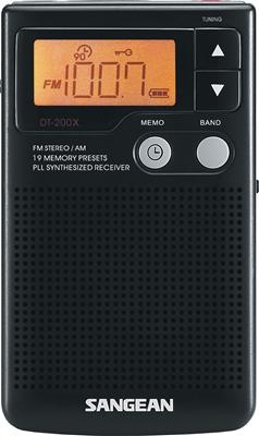 Sangean DT-200X Pocket Radios - DT200X
