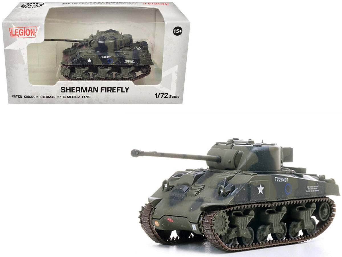 Rapid Vehicles Sherman Firefly Mk.VC Medium Tank "Polish 1st Armoured Division Black Devils...