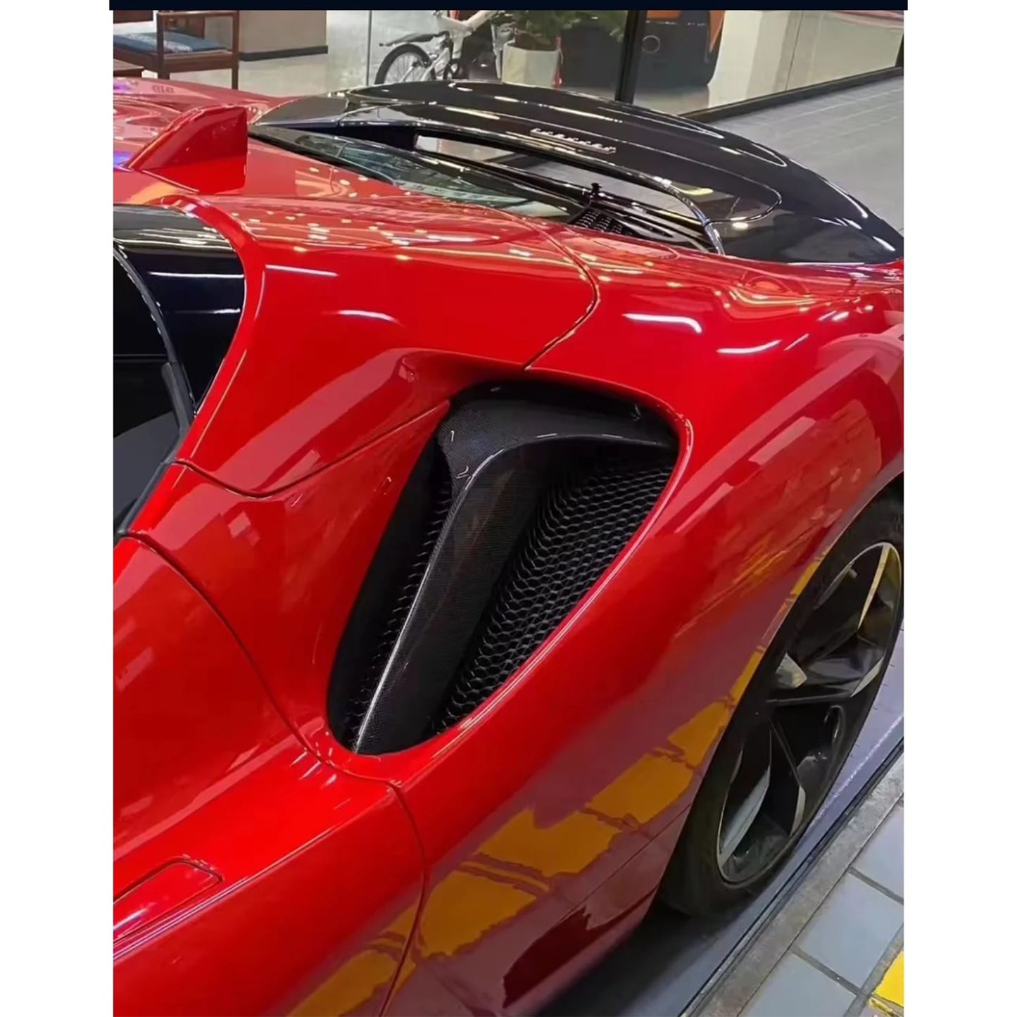 Prepreg Carbon Fiber OEM Style Aero Body Kit for Ferrari SF90