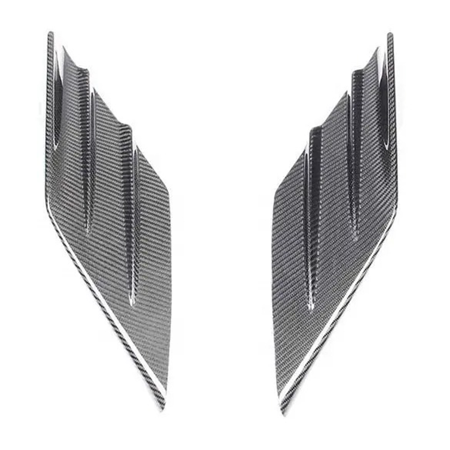 Carbon Fiber Side Vent Trims for Ferrari F8 Tributo