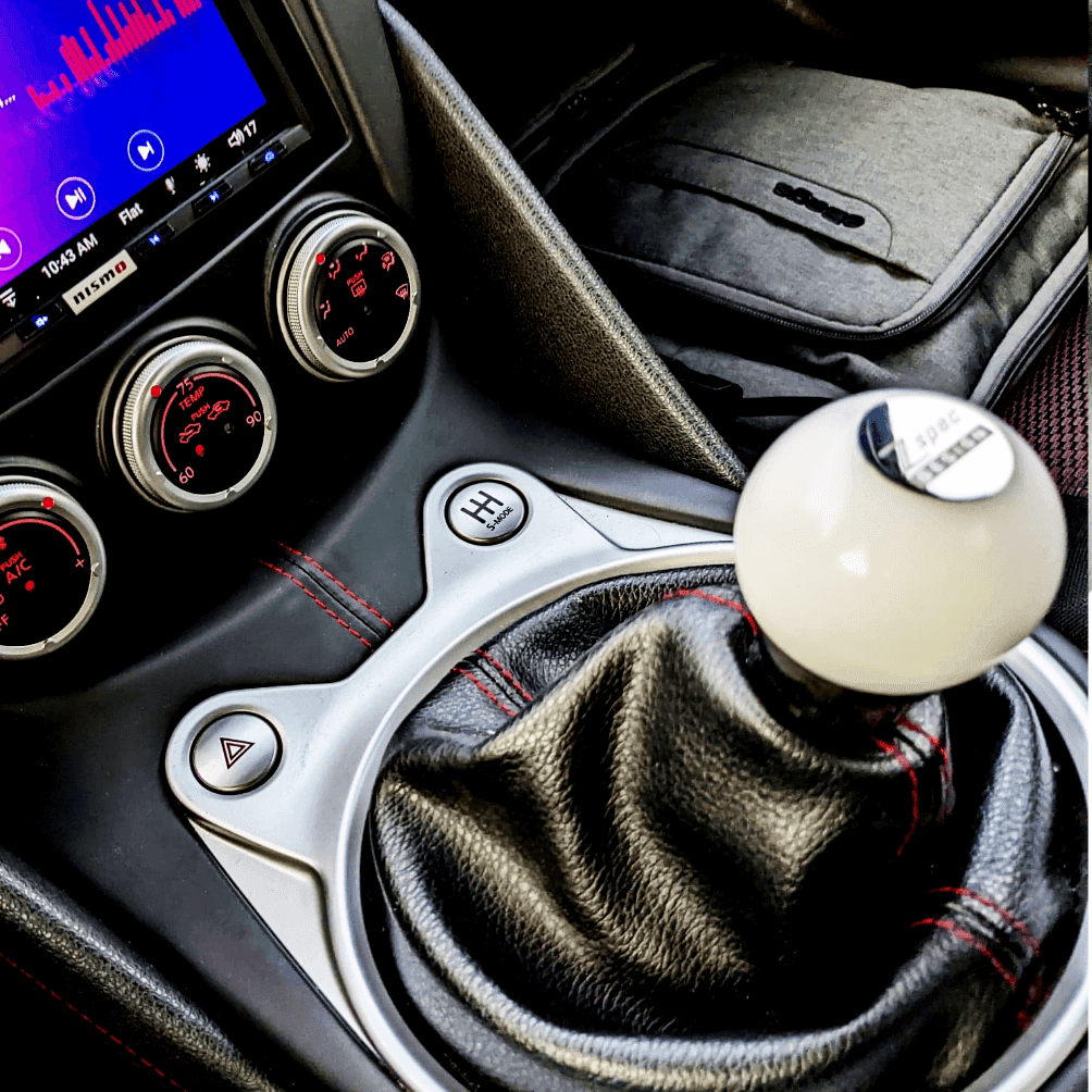 ZSPEC Round Shift Knob, M10-1.25, 207 Grams, 5-Speed, 300zx/240SX/3000GT/R32-33-34