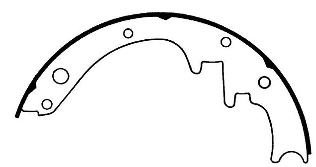 Porterfield Brake Shoes for 1971 FORD MUSTANG V6 w/Front Drums