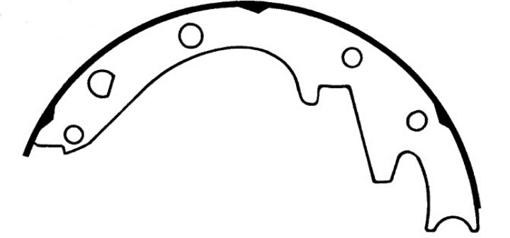 Porterfield Brake Shoes for 1964 FORD MUSTANG V6