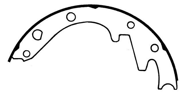 Porterfield Brake Shoes for 1964 FORD MUSTANG V6 w/Front Drums