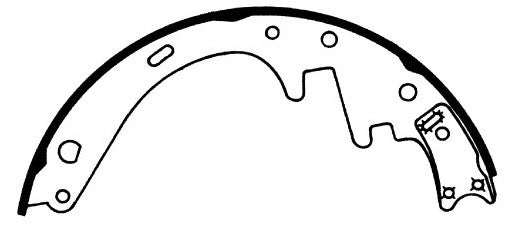Porterfield Brake Shoes for 1994 FORD F150 2WD