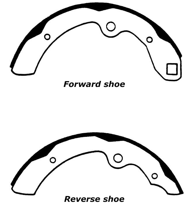 FR SPORT Porterfield Brake Shoes for 1973 NISSAN 240Z - View 2