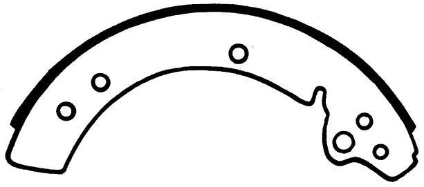 Porterfield Brake Shoes for 1961 VOLVO P1800