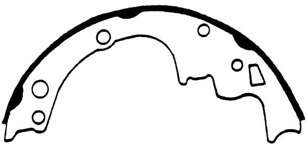 Porterfield Brake Shoes for 1986 PONTIAC FIREBIRD w/Rear Drums