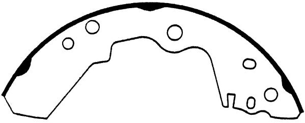 Porterfield Brake Shoes for 1994 HONDA PASSPORT 4cyl