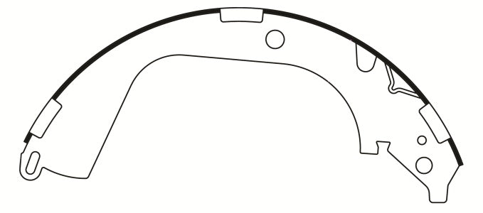 Porterfield Brake Shoes for 2012 CHEVROLET COLORADO