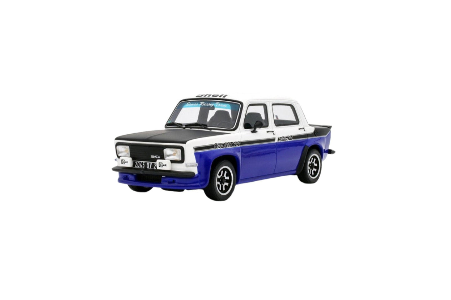 Otto 1977 Simca Rallye 2 SRT Blue and White 1:18 Resin
