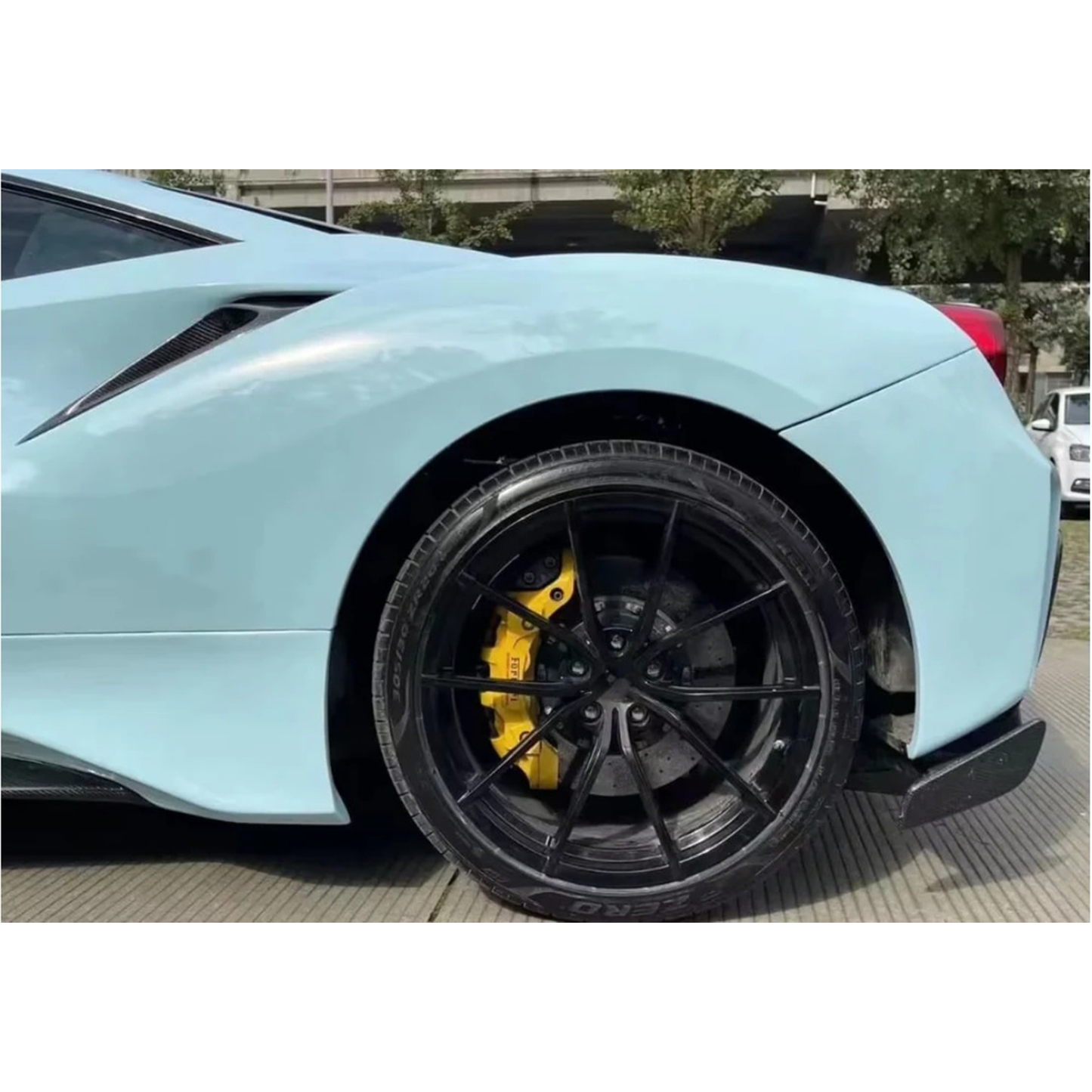 488 Pista Style Carbon Fiber Full Conversion Kit for Ferrari 488