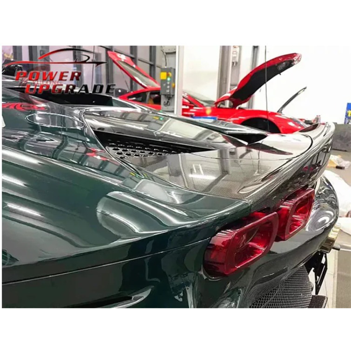 Carbon Fiber Rear Spoiler for Ferrari SF90