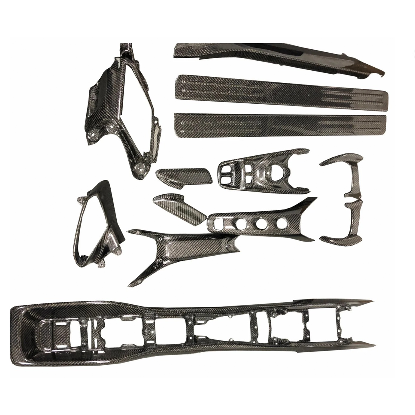 Carbon Fiber Interior Trim Kit for Ferrari 488