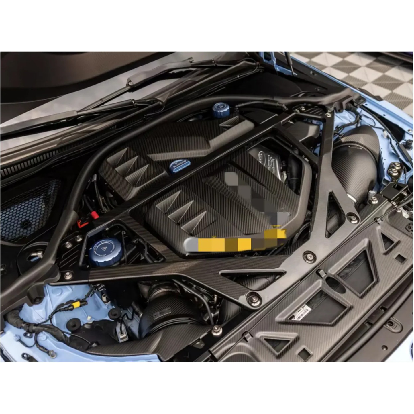 CSL Carbon Fiber Strut Brace for BMW G87 M2 G80 M3 G82 G83 M4