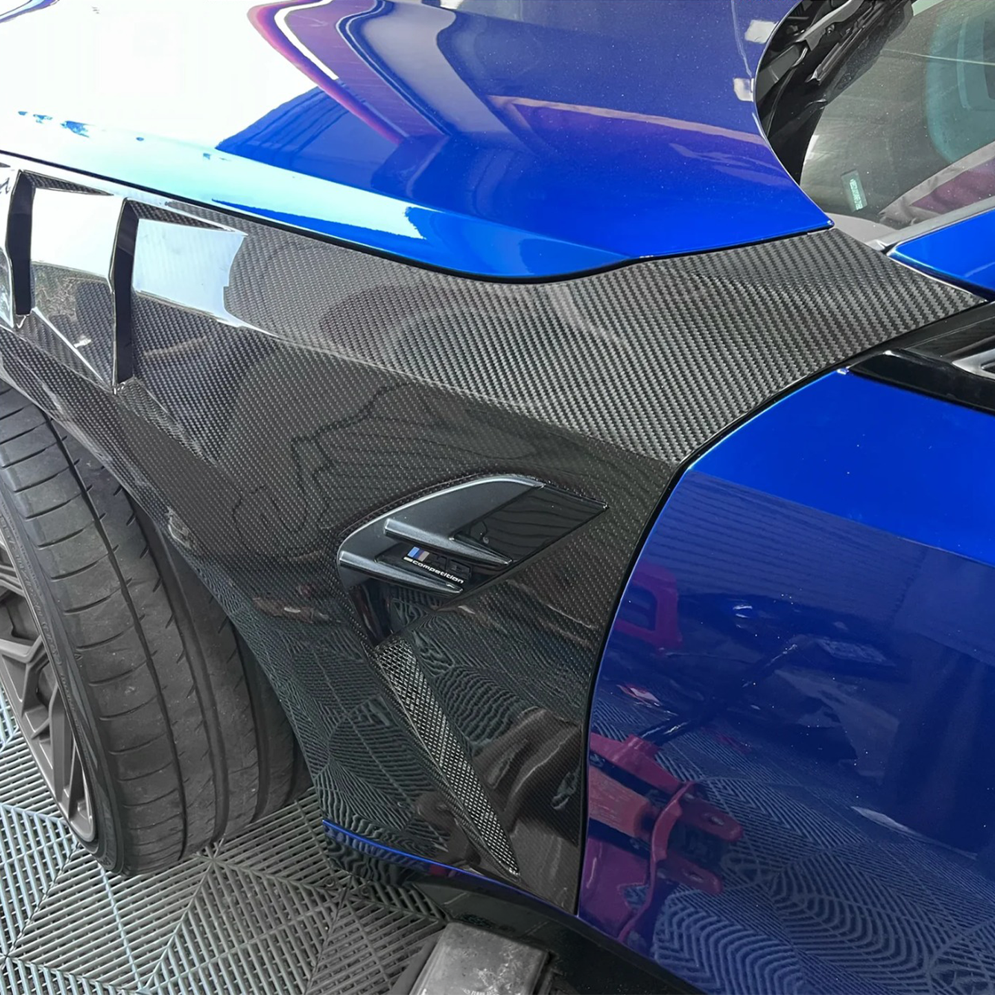 Carbon Fiber Front Vented Fenders for BMW G80 M3 G82 G83 M4