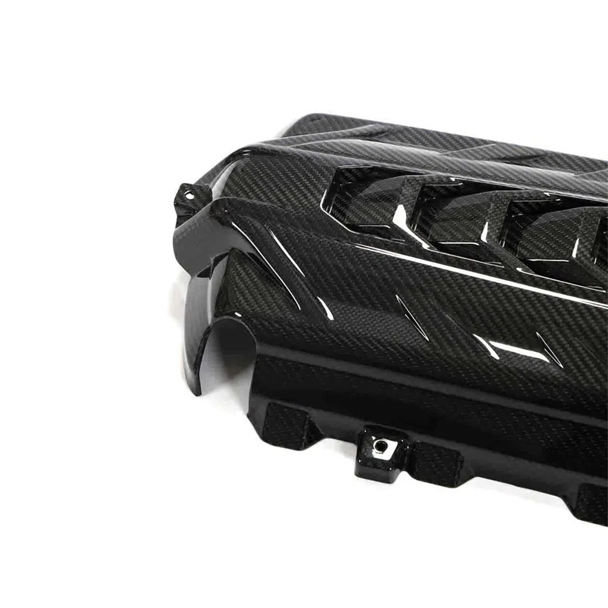 Bull Boost Performance Carbon Fiber Engine Cover for Chevrolet Corvette C8 - View 3