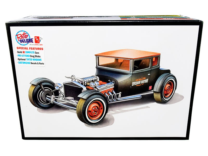 Rapid Vehicles Skill 2 Model Kit 1925 Ford Model T "Chopped" Set of 2 pieces 1/25 Scale Model by...