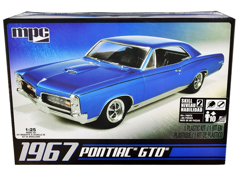 Rapid Vehicles Skill 2 Model Kit 1967 Pontiac GTO 1/25 Scale Model by MPC  free shipping USA