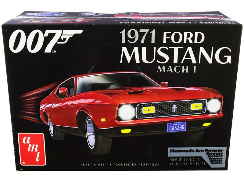 Rapid Vehicles Skill 2 Model Kit 1971 Ford Mustang Mach 1 (James Bond 007) "Diamonds are Forever"...