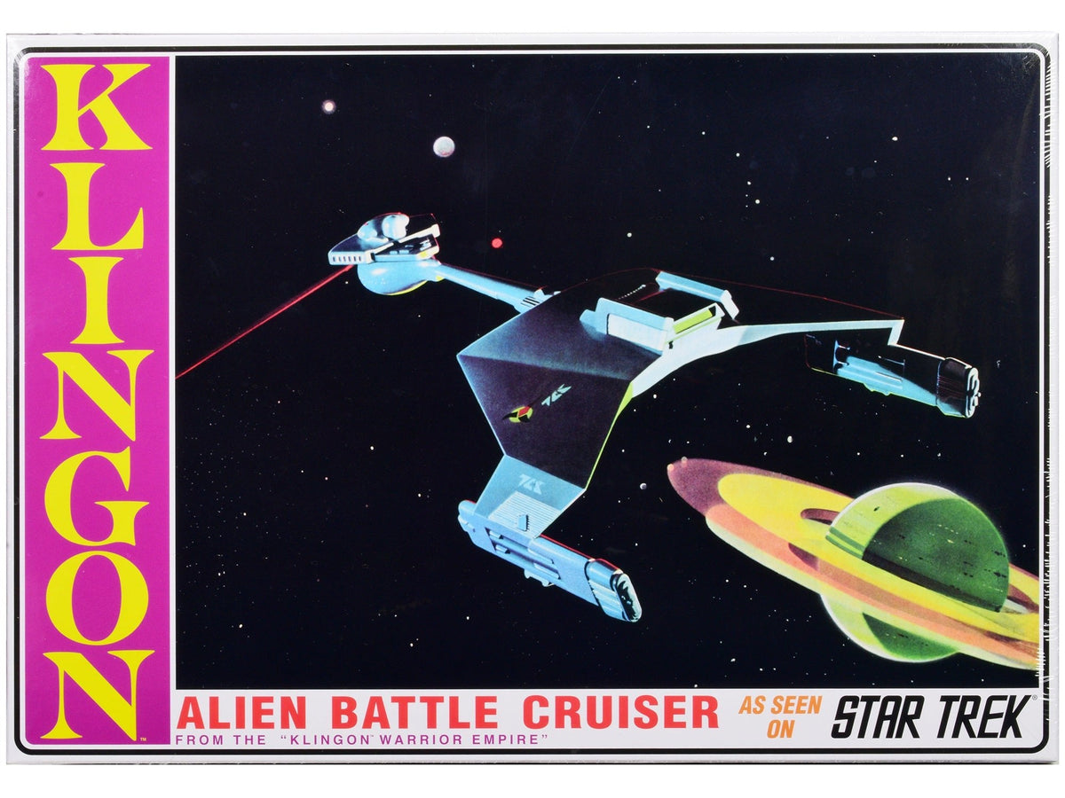 Rapid Vehicles Skill 2 Model Kit "Klingon Warrior Empire" Alien Battle Cruiser "Star Trek"...