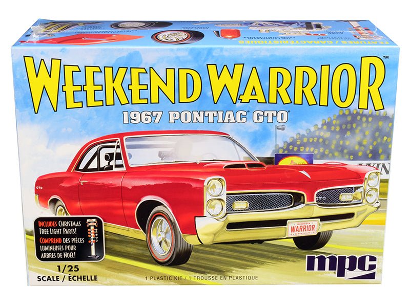 Rapid Vehicles Skill 3 Model Kit 1967 Pontiac GTO "Weekend Warrior" 3 in 1 Kit 1/25 Scale Model...