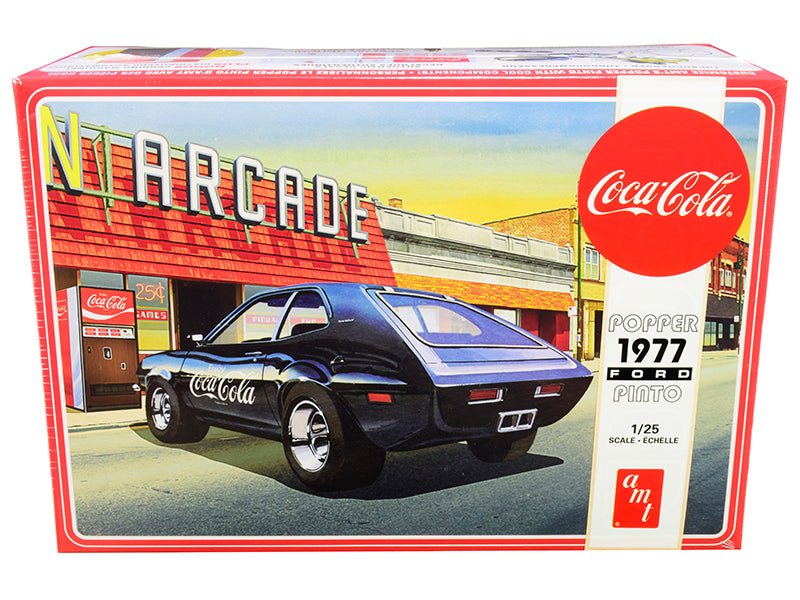 Rapid Vehicles Skill 3 Model Kit 1977 Ford Pinto "Popper" with Vending Machine "Coca-Cola" 2 in 1...