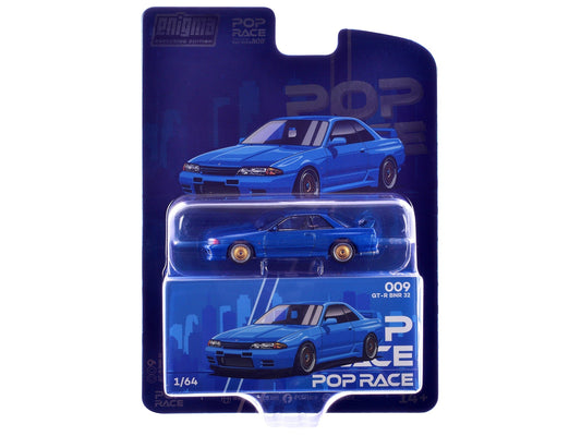 Rapid Vehicles Skyline GT-R BNR32 RHD (Right Hand Drive) Blue Metallic "Enigma Exclusive Edition"...
