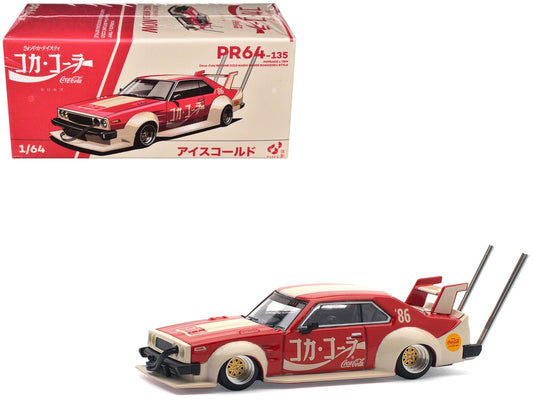 Rapid Vehicles Skyline GT-R V8 Drift "Hakosuka" RHD (Right Hand Drive) "Coca-Cola (Japan)" Red...