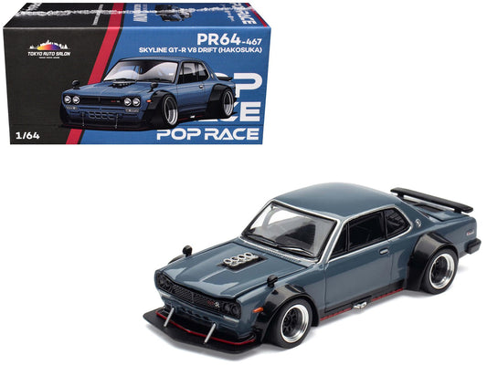 Rapid Vehicles Skyline GT-R V8 Drift "Hakosuka" RHD (Right Hand Drive) Gray "Tokyo Auto Salon...