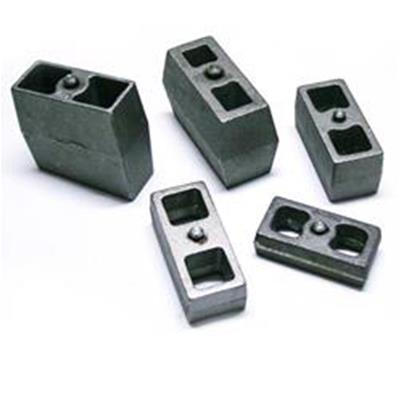 Superlift Suspension Lift Blocks Cast Iron 2" 9/16" Hole, 9/16" Pin - 0202