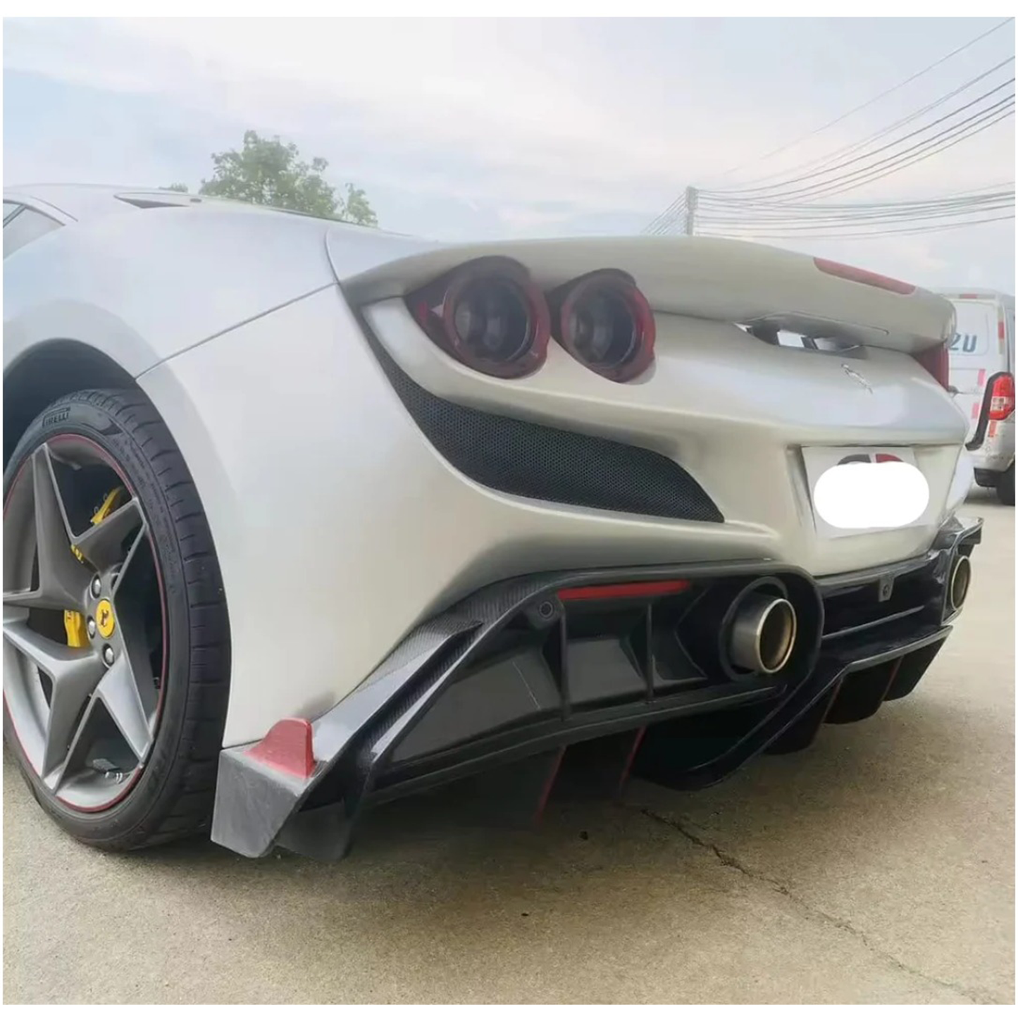 Full Carbon Fiber MSY Conversion Aero Body Kit for Ferrari F8