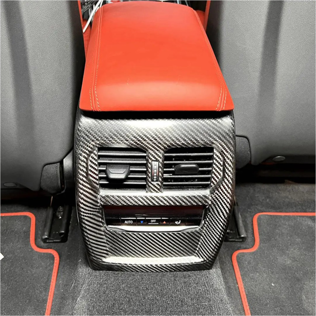Bull Boost Performance Carbon Fiber Center Console Cover for BMW G80 G81 M3 G82 G83 M4 G87 M2 -...