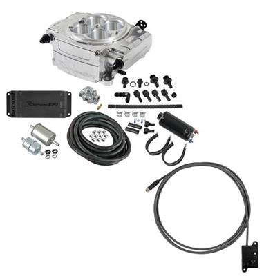 Holley Sniper 2 EFI 650 HP Inline Pump Fuel Injection Systems with Power Distribution Module - 550510BPK