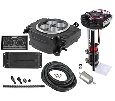 Holley Sniper 2 EFI 650 HP Returnless Fuel Injection Systems with Power Distribution Module - 5505115PD