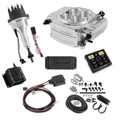 Holley Sniper 2 EFI 650 HP Inline Pump Fuel Injection Systems with Power Distribution Module - 5505103PKSBF