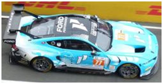Spark Model Ford Mustang GT3 Coyote #77 Team Proton Competition 24hr Le Mans 2024 1:18