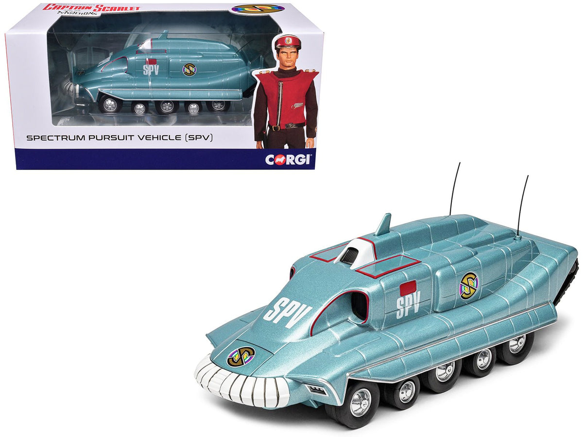 Rapid Vehicles Spectrum Pursuit Vehicle (SPV) Blue Metallic "Captain Scarlet and the Mysterons"...