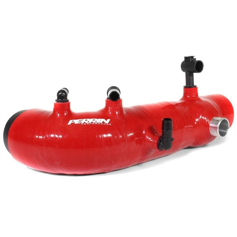 Perrin [02-07 WRX, 04-21 STI, 04-08 FXT] 2.4" Turbo Inlet Hose - Black/Red/Blue