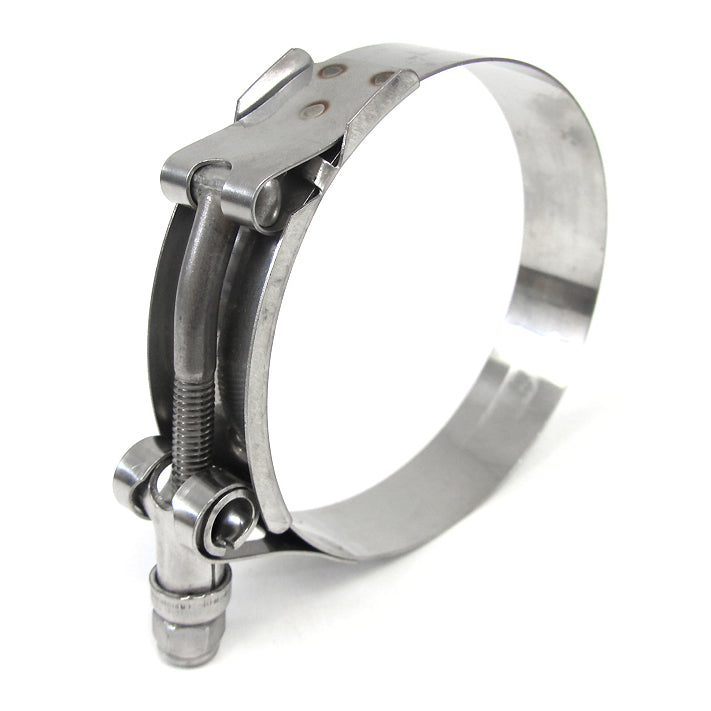 HPS Performance Products HPS Stainless Steel T-Bolt Hose Clamp Size # 76, fit 3" ID hose, Range: 3.25" - 3.58"
